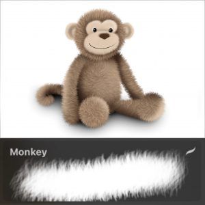 Monkey＊ Procreate Brush