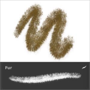 Fur＊ Procreate Brush