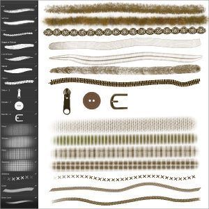 Textile ＊ Procreate Brush Set
