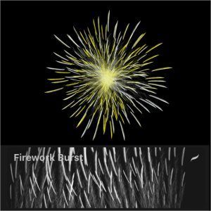 Firework burst＊ Procreate Brush