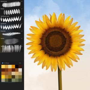 Flowers ＊ Procreate Brush set