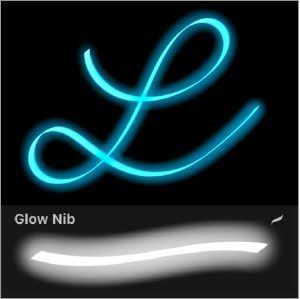 Glow Nib＊ Procreate Brush