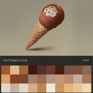 Ice Cream Cone Procreate Palette
