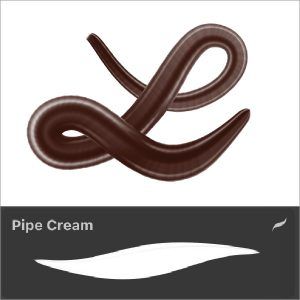 Pipe Cream Procreate Brush