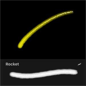 Rocket＊ Procreate Brush